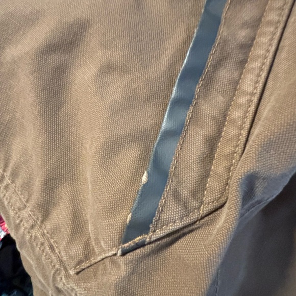 Carhartt Men's Mankato Jacket Brown Size XL Zipper Pockets Hoodie - Picture 7 of 10